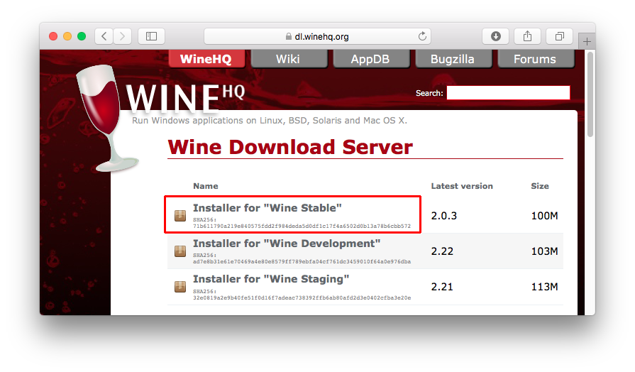 wine emulator for mac download